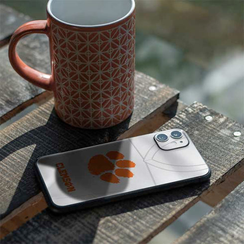 Clemson University White Jersey iPhone 11 Skin